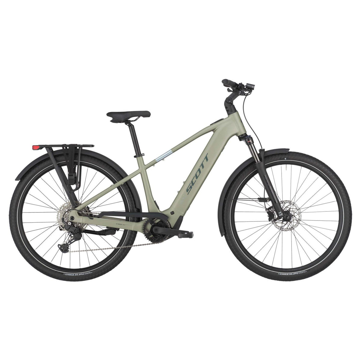Bicicletas Eléctricas eUrbanas Scott Sub 30 2025 Aztec Green #2
