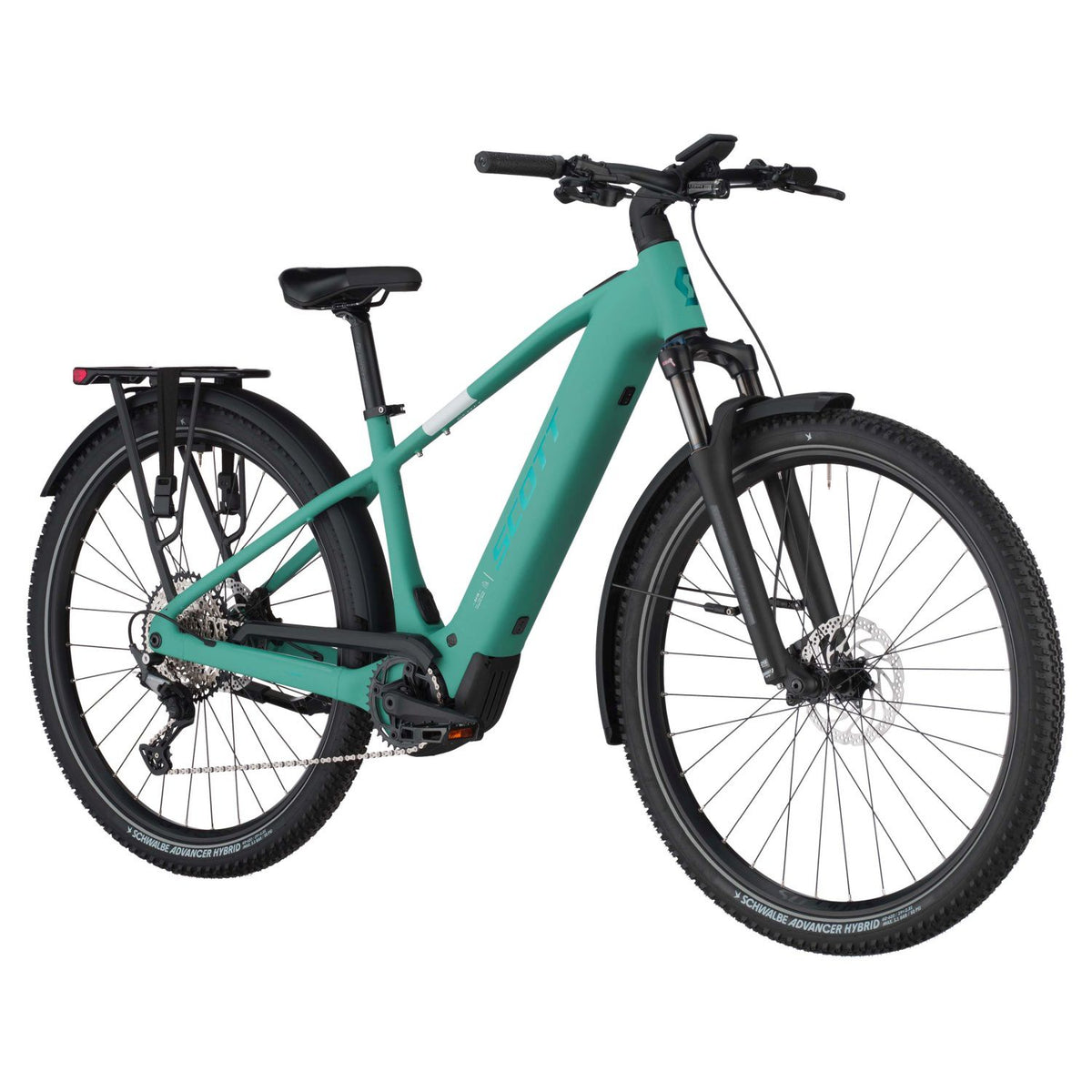 Bicicletas Eléctricas eUrbanas Scott Axis 20 2026 Aventurine Green
