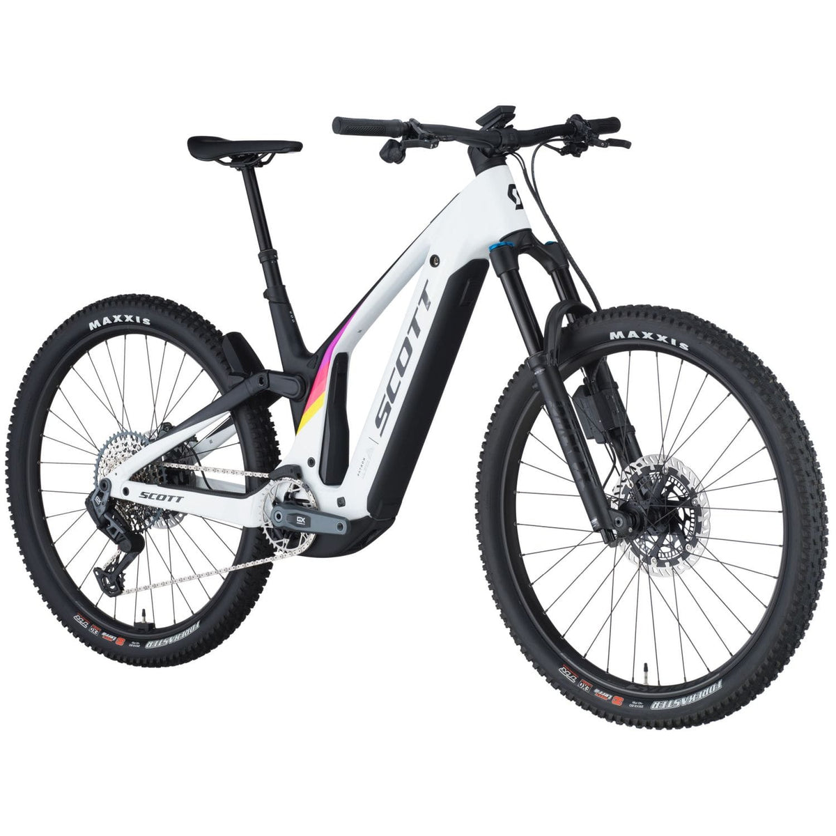 Bicicletas Eléctricas eTrail Scott Patron 900 2025 Cumulus White/Carbon Black