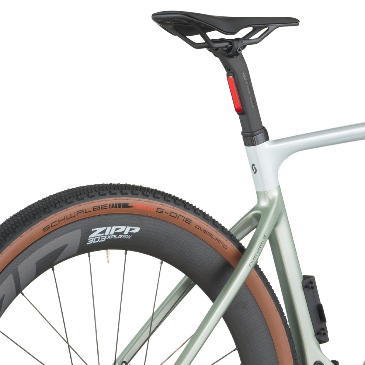 Bicicletas Eléctricas eGravel Scott Solace Gravel 10 2027 Pale Green/Beluga Grey #8