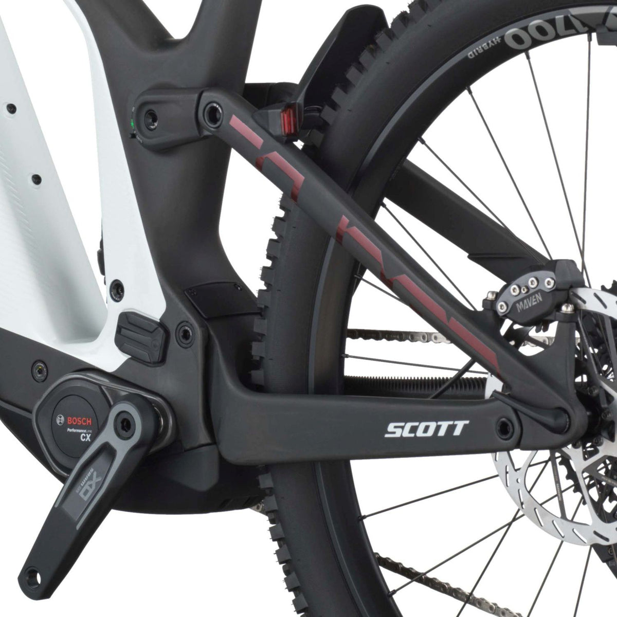 Bicicletas Eléctricas eEnduro Scott Patron ST 900 Tuned 2026 Carbon Black/Pastel White #8