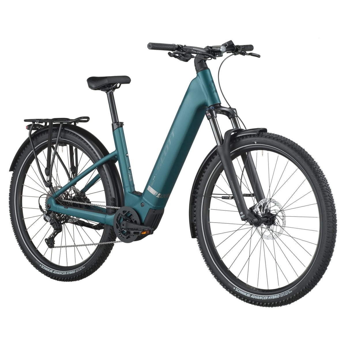 Bicicletas Eléctricas eUrbanas Scott Axis 30 Wave 2026 Cypress Green