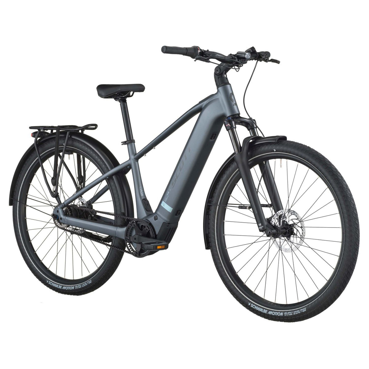 Bicicletas Eléctricas eUrbanas Scott Sub Tour 20 2026 Smoke Grey