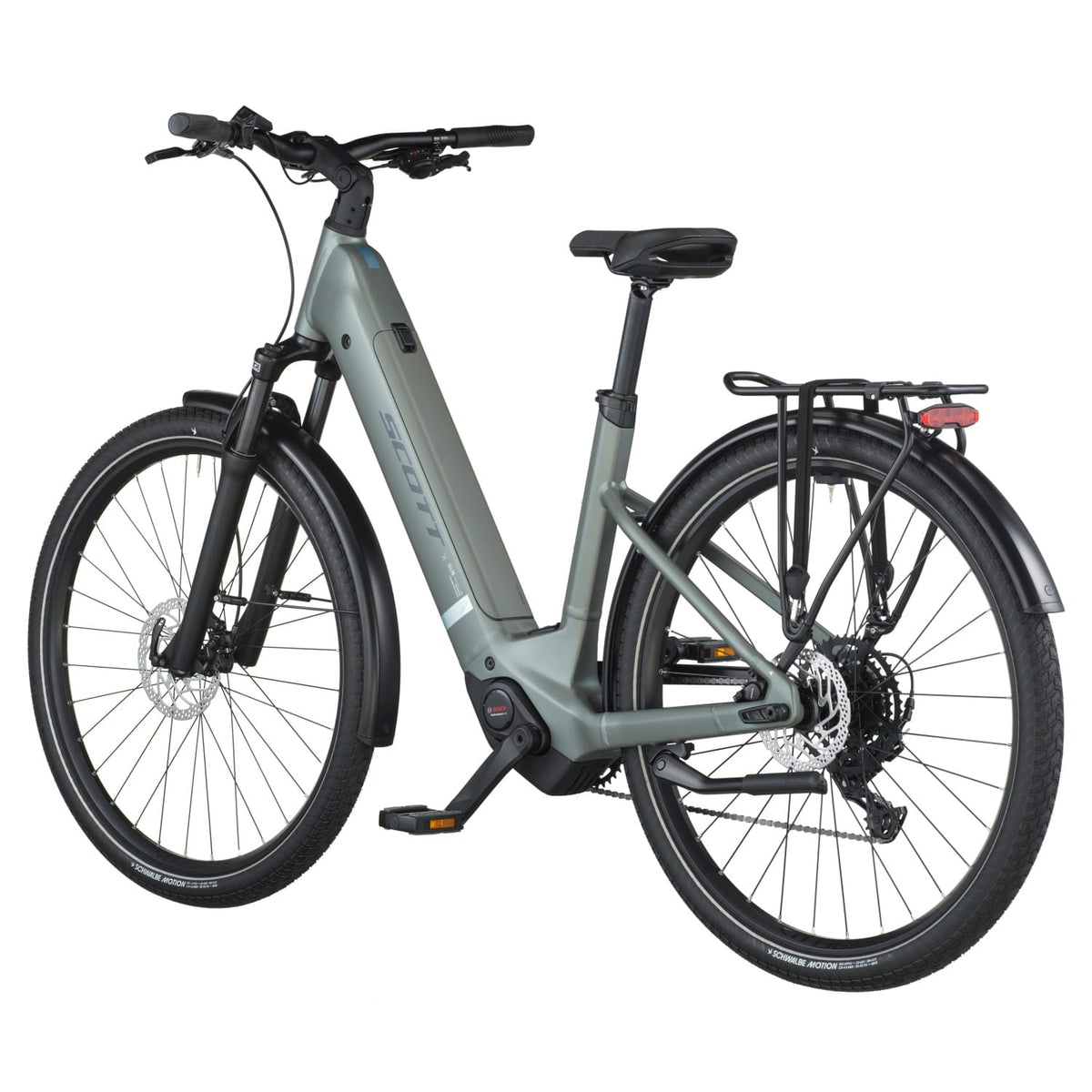 Bicicletas Eléctricas eUrbanas Scott Sub Sport 30 Wave 2026 Highland Green #3