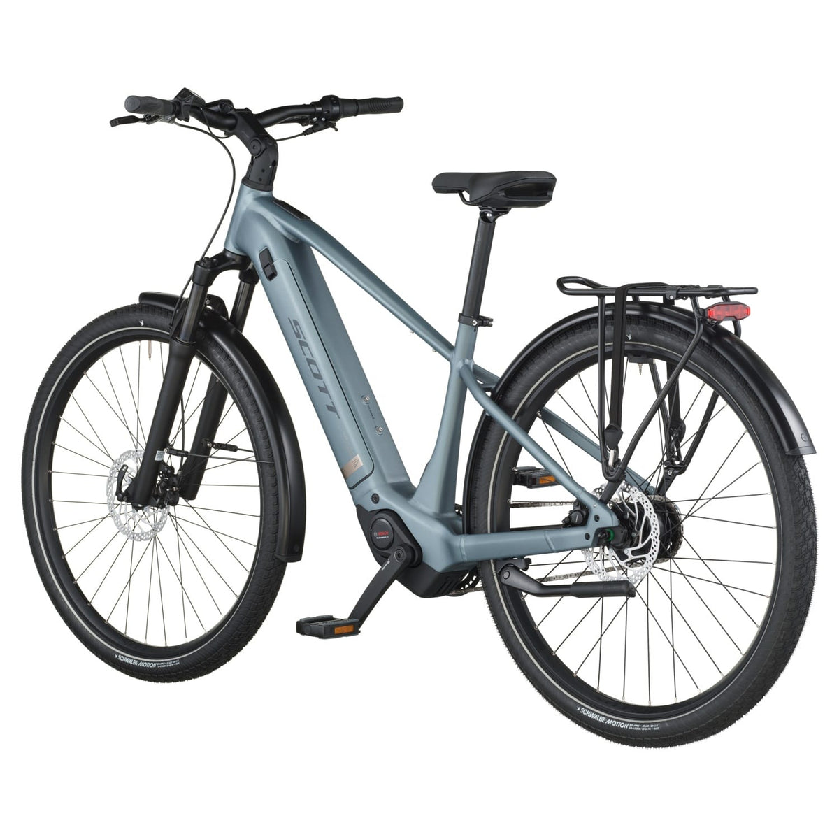 Bicicletas Eléctricas eUrbanas Scott Sub Tour 40 2026 Hematite Blue #3
