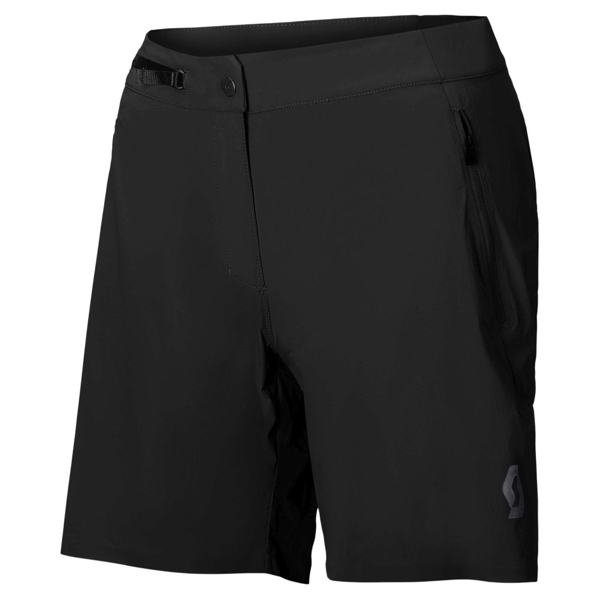 Pantalón Corto MTB Scott Vertic Pro SL Mujer Negro