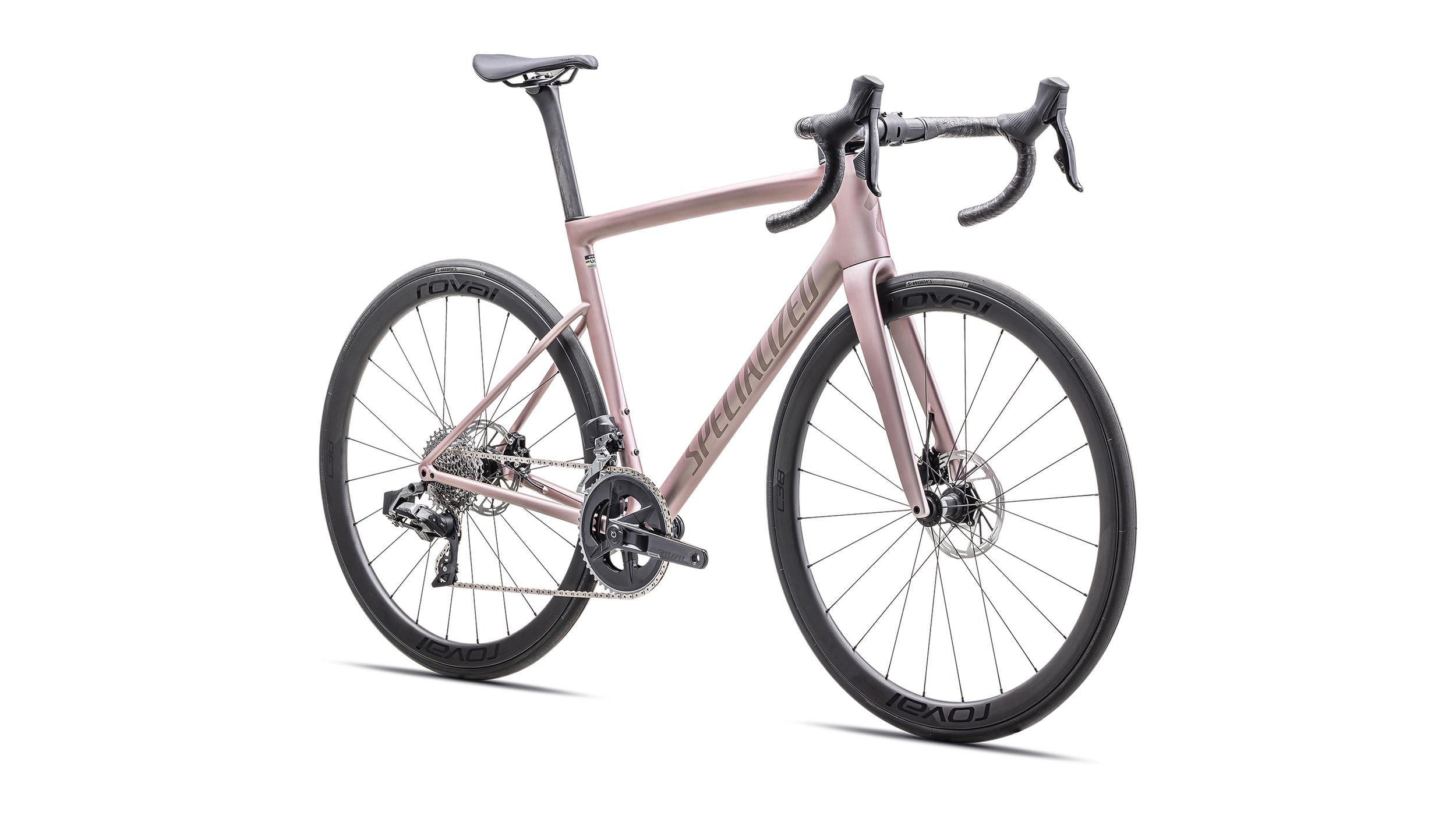 Tarmac SL8 Expert Rival eTap AXS Specialized 2025 Satin Champagne/Black Pearl