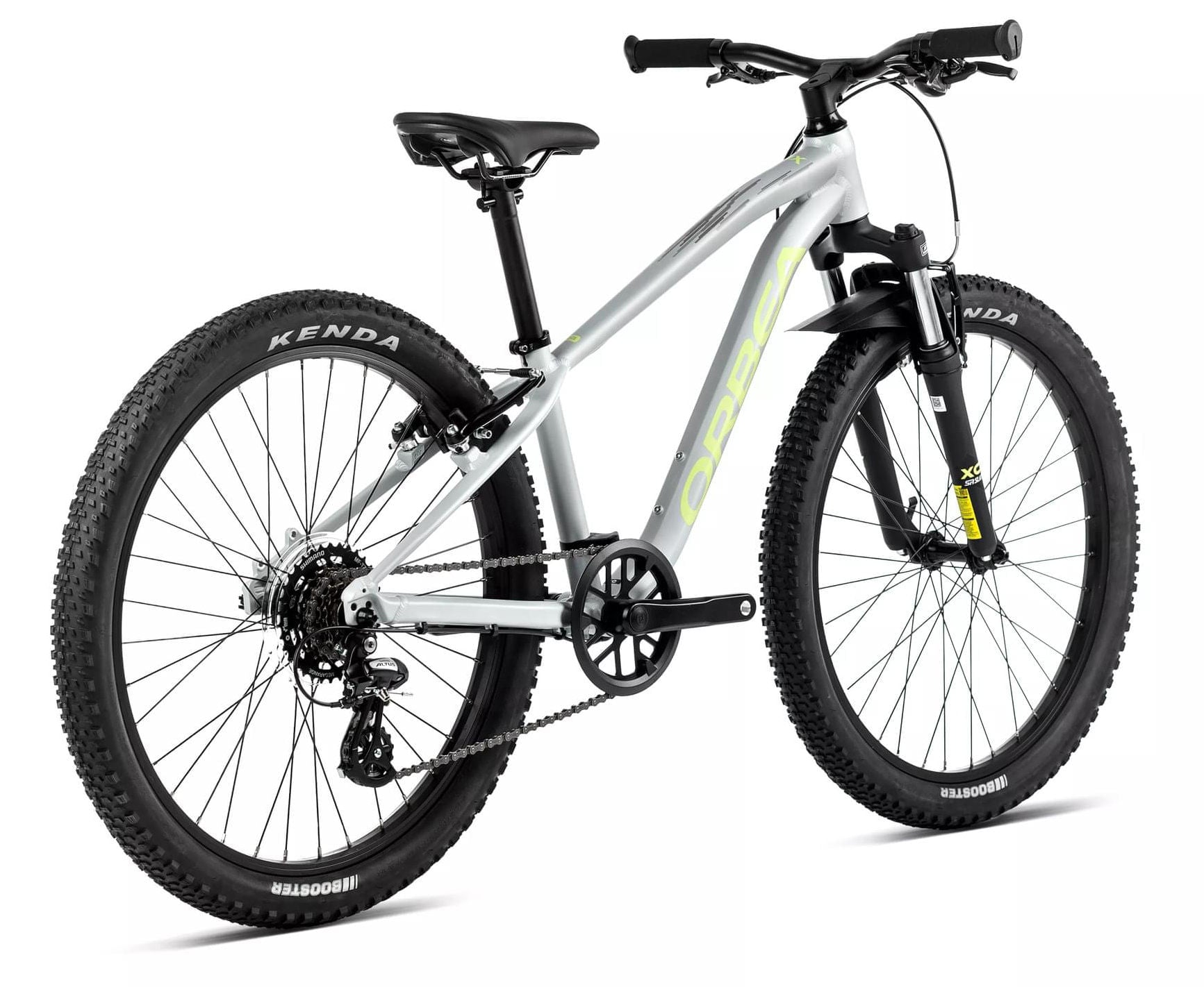 Orbea Mx 24 Xc 2024 Halo Silver/Spicy Lime Matt #3