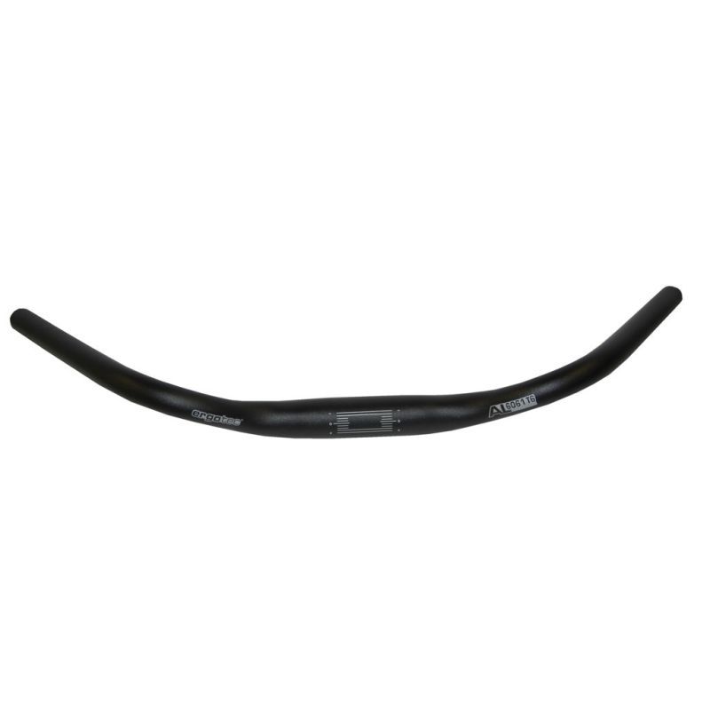 Manillar Ergotec Stuttgarter 31.8 Altura 46mm 52º Aluminio Negro