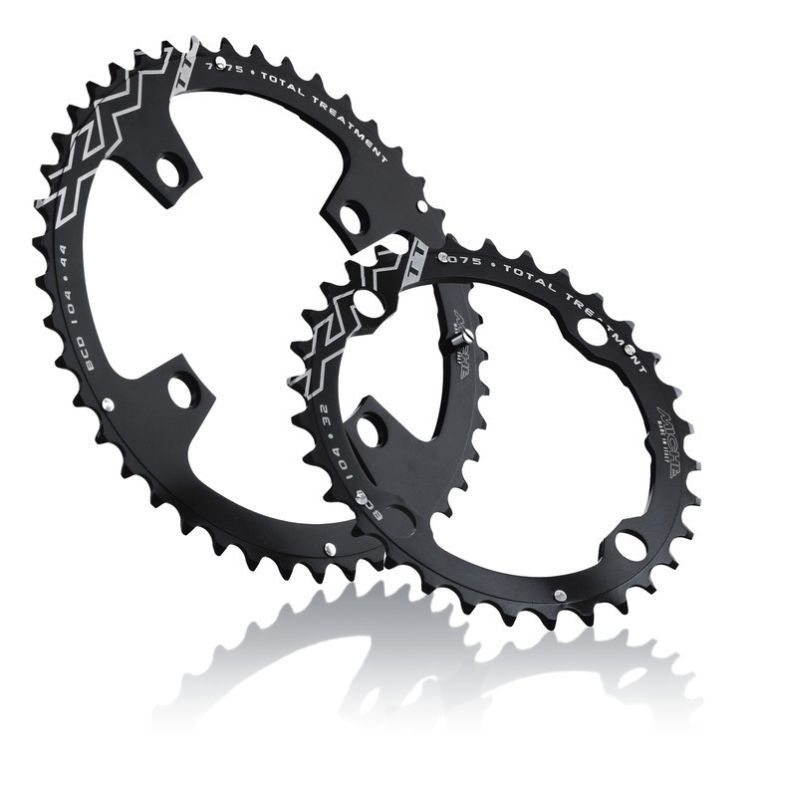 Plato Miche MTB XM TT 9v Exterior Negro