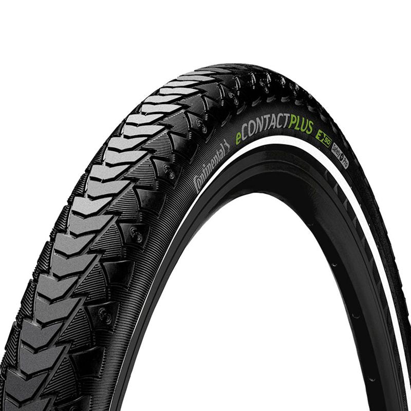 Cubierta Continental Econtact Plus 20X2.00 Rigida Negro Reflectante