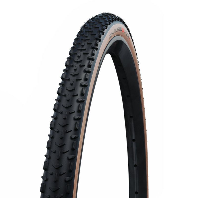 Cubierta Schwalbe X-One R HS626 Evolution Super Race Addix Race Tubeless Plegable Negro/Translúcido
