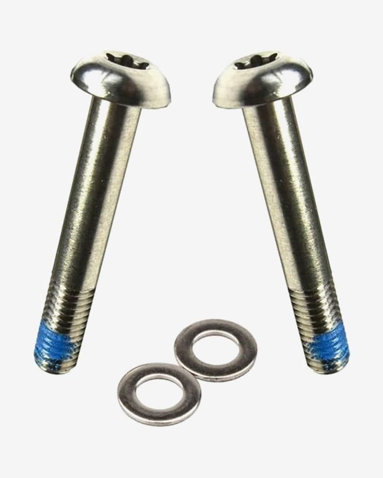 Tornillos SRAM Adaptador Flat Mount Titanio T25 2unds Plata