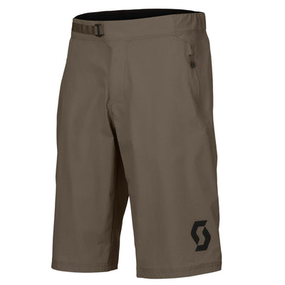 Pantalón Corto MTB Badana Scott Trail Vertic Hombre Wood Grey
