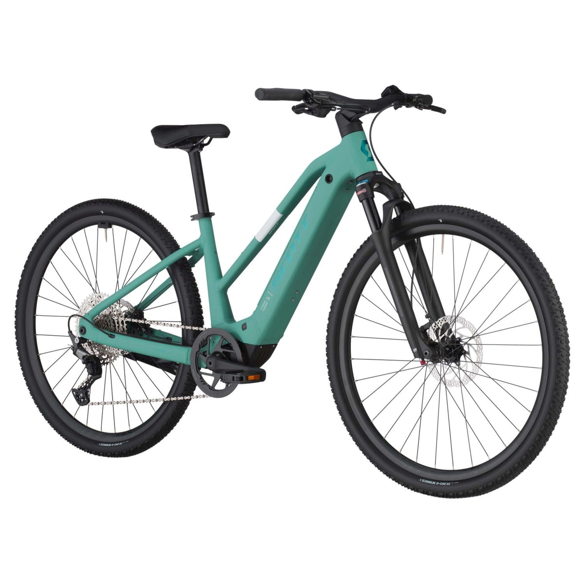 Bicicletas Eléctricas eUrbanas Scott Passage 20 Slope 2025 Aventurine Green