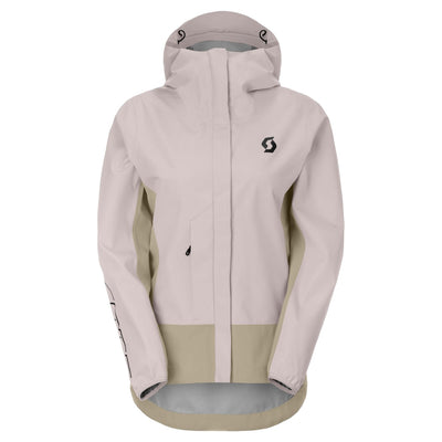 Chaqueta Scott Vertic 2.5L WP Mujer Wax Pink/Portobello Beige
