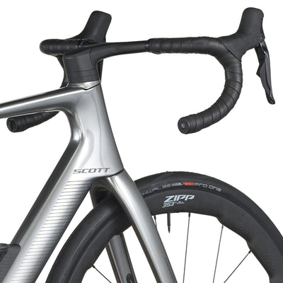 Bicicletas Eléctricas eRoad Scott Fastlane Premium 2027 Chrome Silver #7