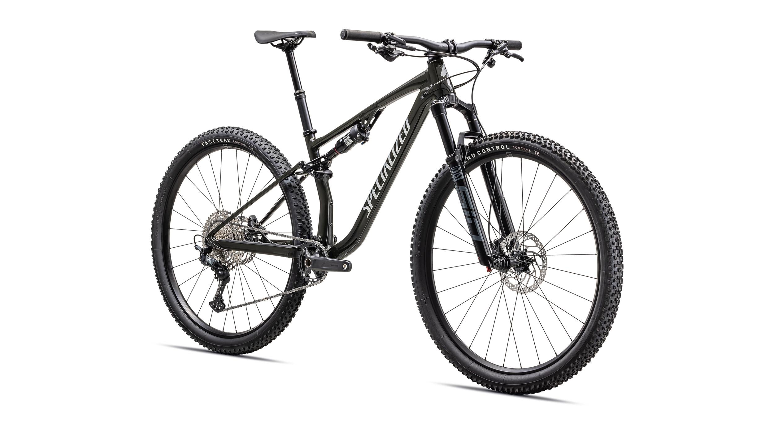 Chisel Comp Shimano Specialized 2025 Gloss Dark Moss Green/Liquid Metal