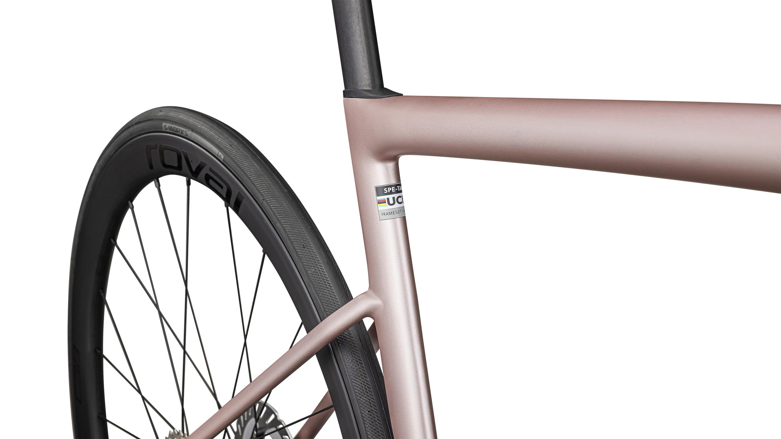 Tarmac SL8 Expert Ultegra Di2 Specialized 2025 Satin Champagne/Black Pearl #6