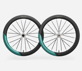 Oquo Road Wheelset RA57LTD CS Shimano HG Metallic Jade Matt