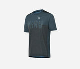 Hiru Lab Merino Kurzarm-T-Shirt Herren Blau