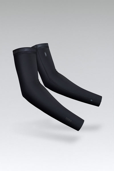 Manguitos Ligeros Termicos Haru 2.0 Gobik Unisex Pitch Black