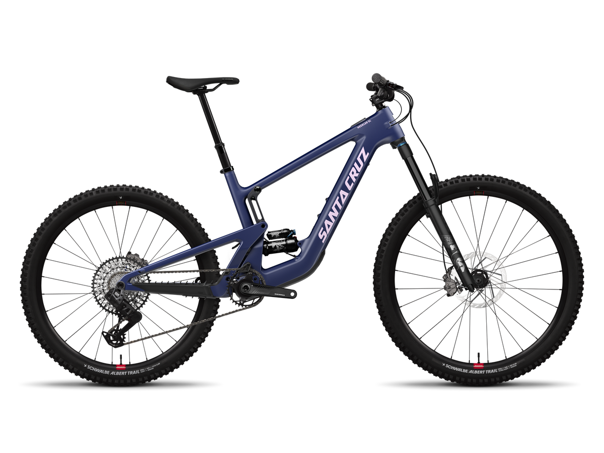 Bicicletas Eléctricas eTrail Santa Cruz Heckler SL GX AXS 2025 Matte Dark Blue