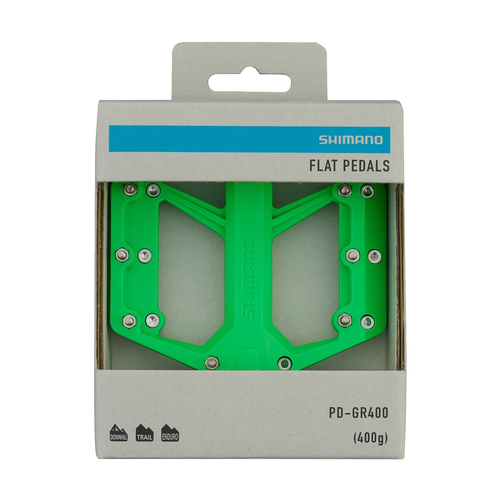 Pedales Shimano PD-GR400 Plataforma Verde #7