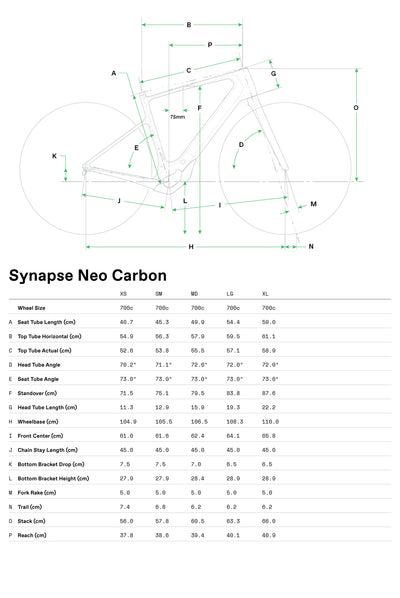 Synapse Neo Cannondale 2024 Negro #7